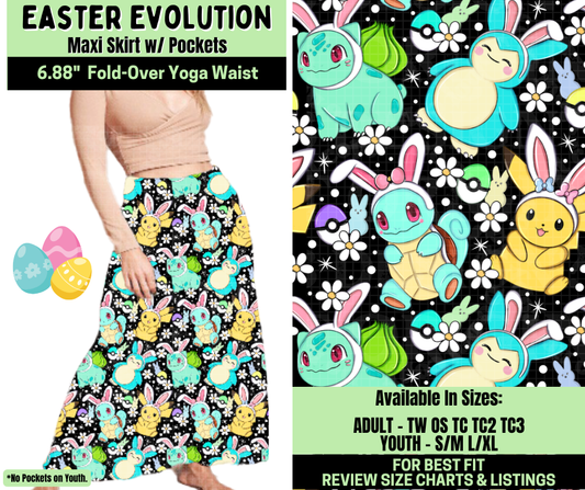 Preorder! Closes 1/19. ETA April. Easter Evolution Maxi Skirt