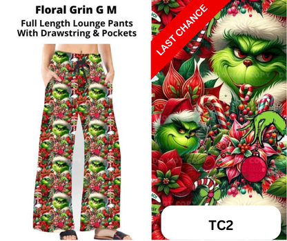 Floral Grin G M Full Length Lounge Pants