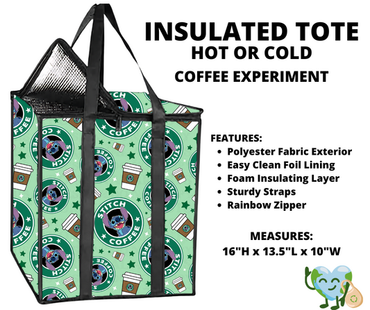 Coffee Experiment Insulated Tote