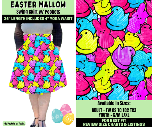 Preorder! Closes 1/19. ETA April. Easter Mallow Swing Skirt