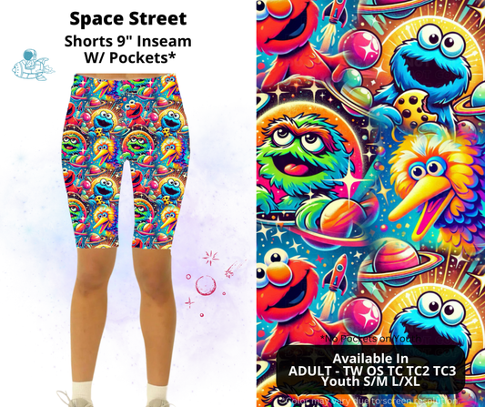 Preorder! Closes 2/3. ETA May. Space Street 9" Inseam Shorts w/wo Pockets