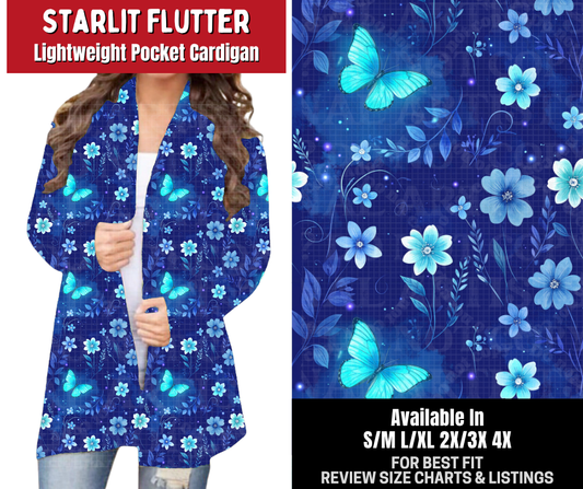 Preorder! Closes 10/26. ETA Jan. Starlit Flutter Pocket Cardigan