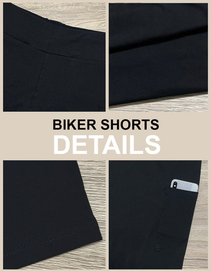 RTS - Spring Paws Biker Shorts w/ Pockets