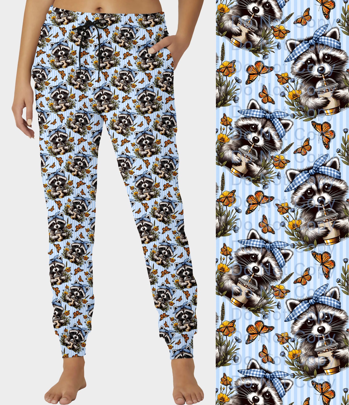 RTS - Sippin Raccoon Joggers