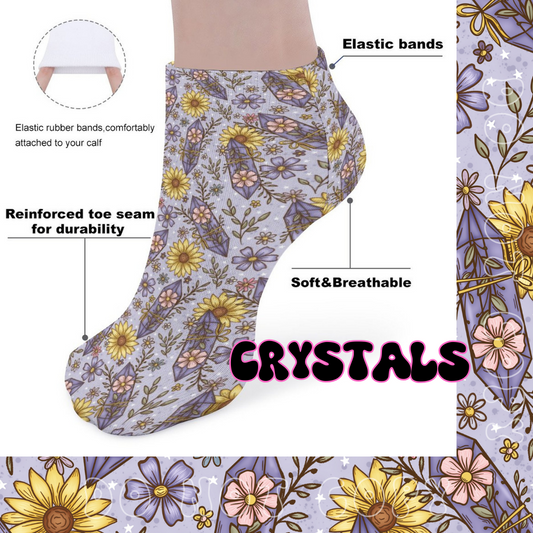 CRYSTALS - CUSTOM PRINTED SOCKS