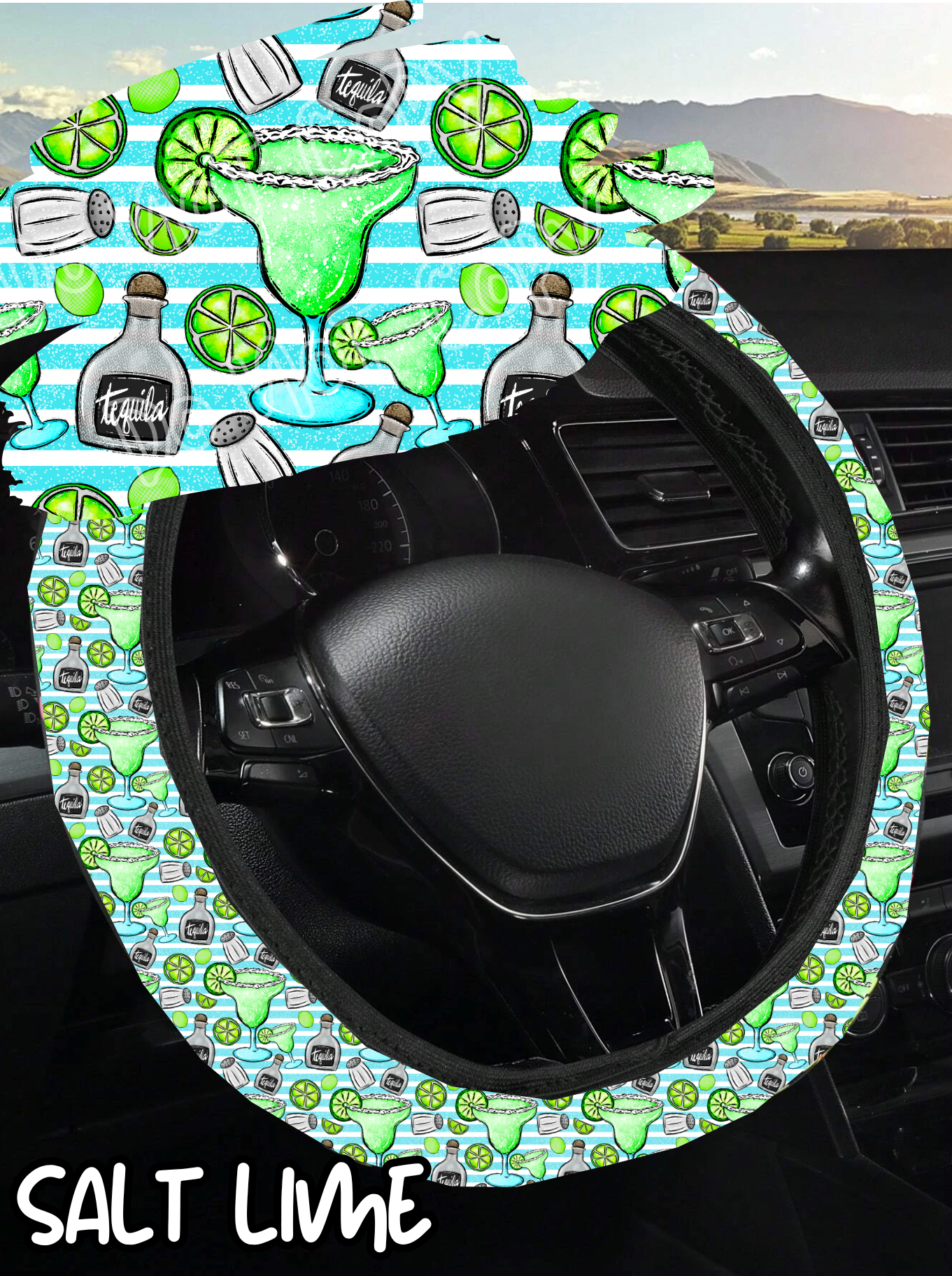 Salt Lime - Steering Wheel Cover Preorder Round 3 Closing 10/25 ETA Early Dec