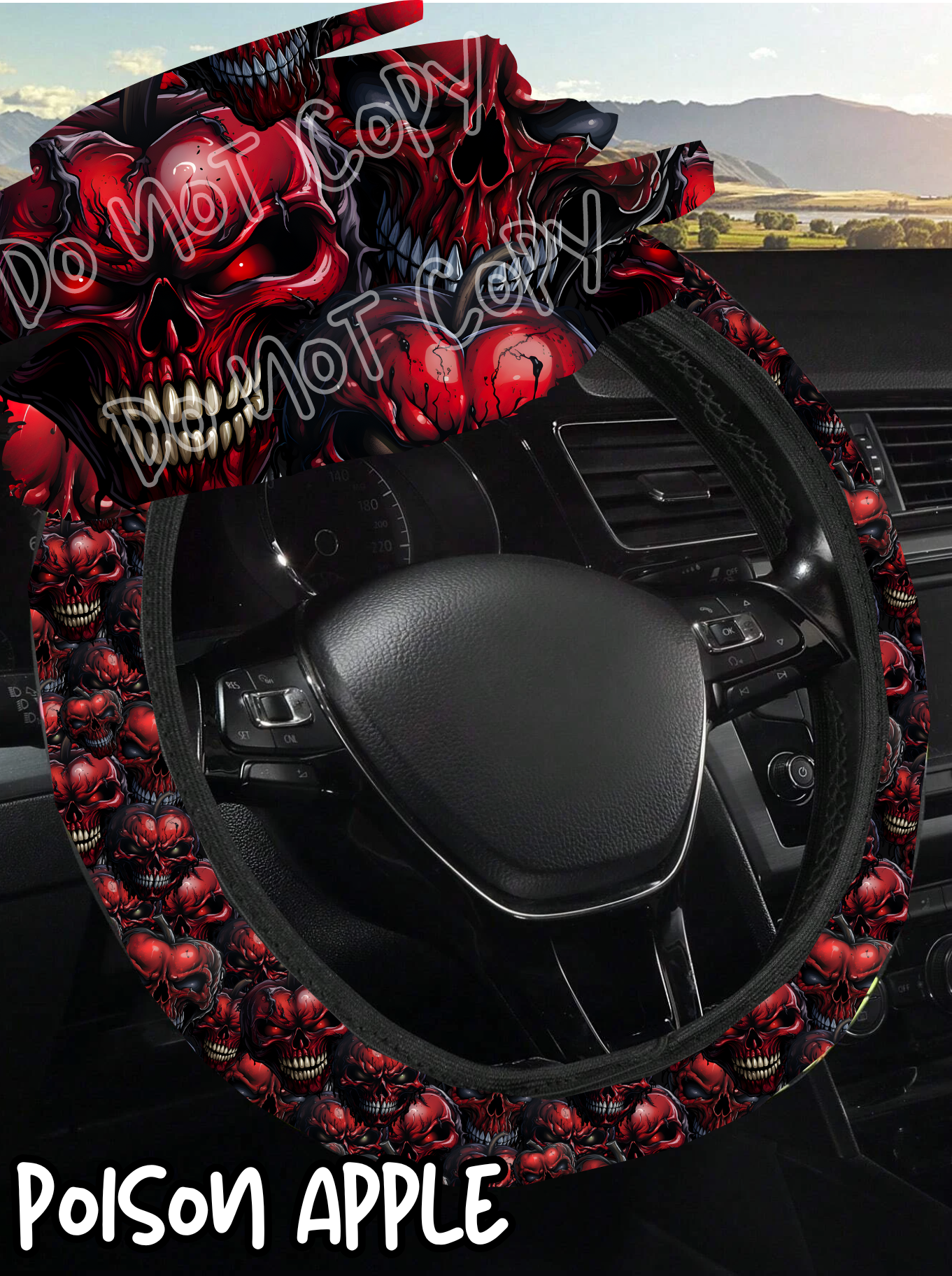 Poison Apple - Steering Wheel Cover Preorder Round 3 Closing 10/25 ETA Early Dec