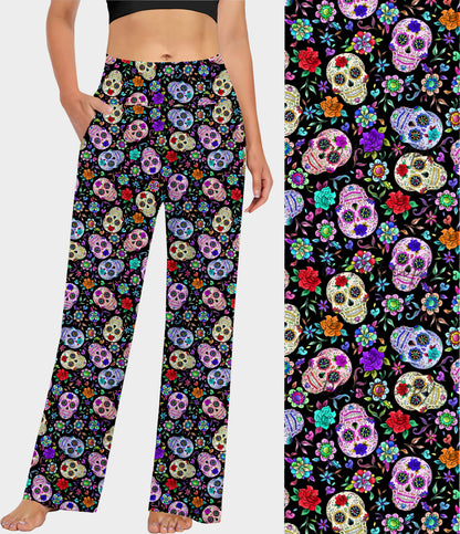 RTS - Sugar Skulls Lounge Pants