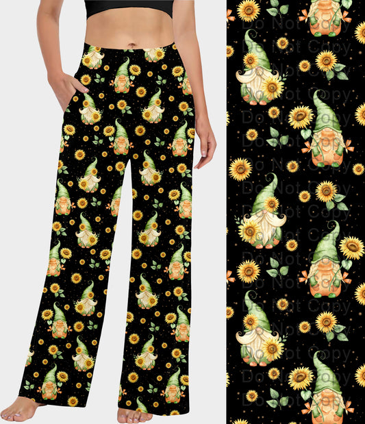 RTS - Sunflower Field Gnomes Lounge Pants