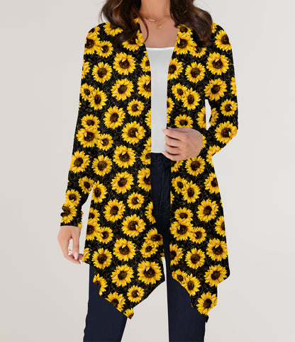 RTS - Sunflowers Cardigan w/ Pockets