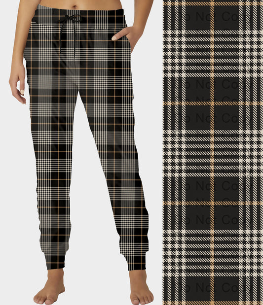 RTS - Talk To Me Plaid Joggers