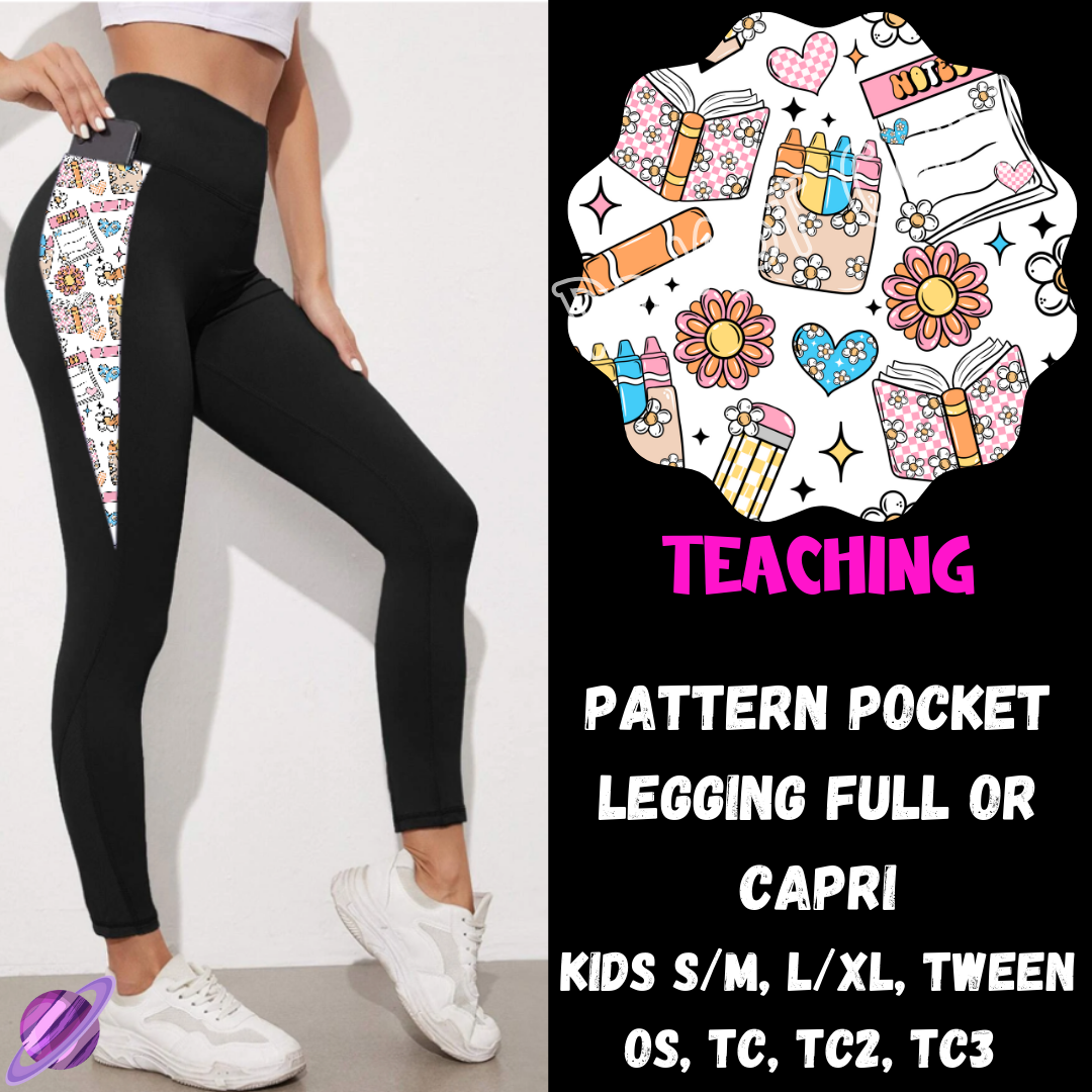 TEACHING - LEGGING/CAPRI-ZIP UP HOODIE OUTFIT RUN PREORDER CLOSES 1/26