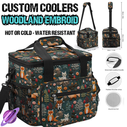 WOODLAND EMBROID - CUSTOM COOLERS CLOSING 12/27