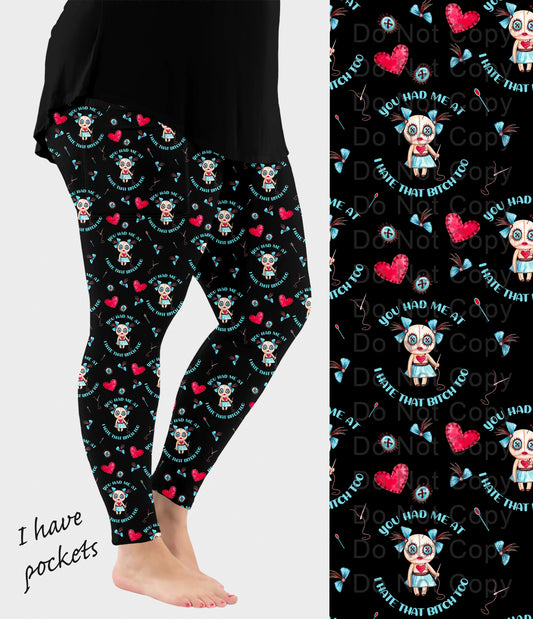 RTS - You Had Me At Leggings w/ Pockets