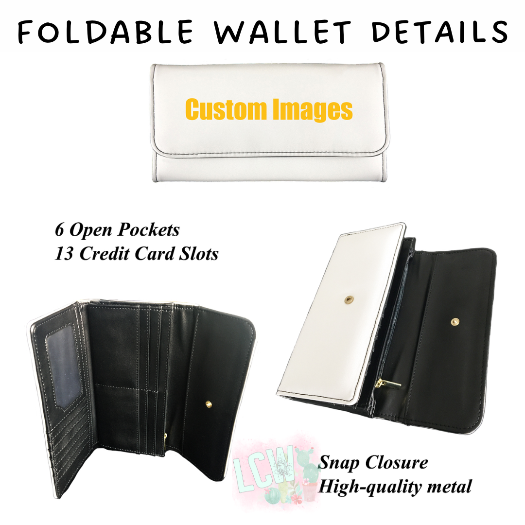 Batch #265 - Card Holders & Foldable Wallets - Closes 1/1 - ETA mid Feb - Leopard Foldable Wallet