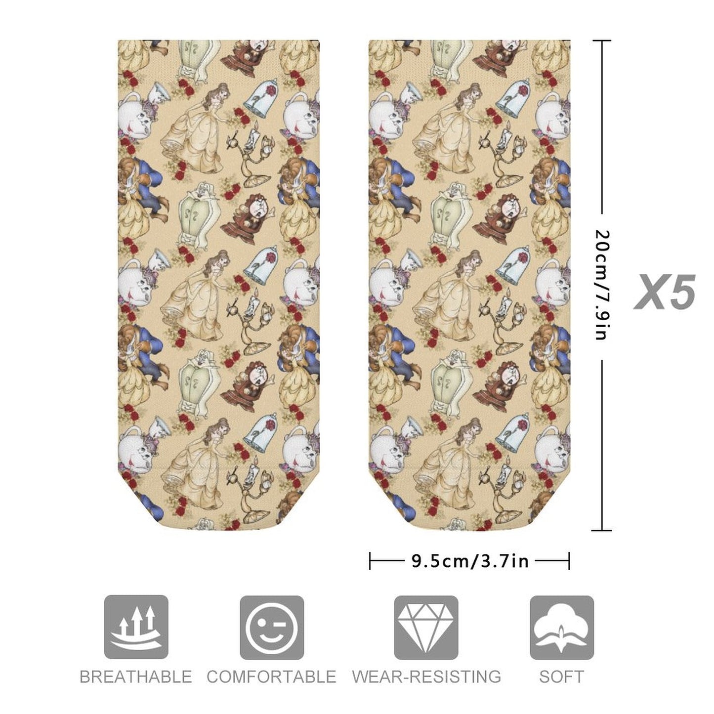 LUCKY HORROR - CUSTOM PRINTED SOCKS ROUND 2