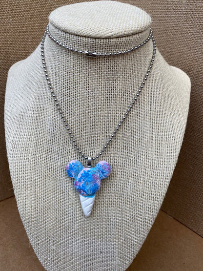 Mouse Cotton Candy Necklace