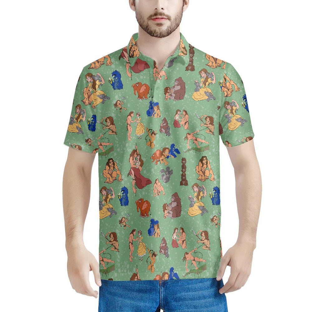 Jungle Man Polo T-shirt