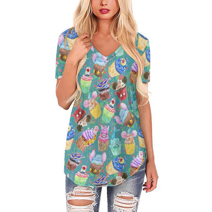 Sweet Treats Women's V-neck Top