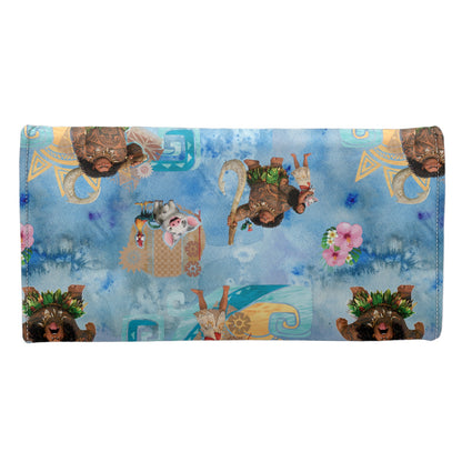 Island Girl Long Folding Wallet