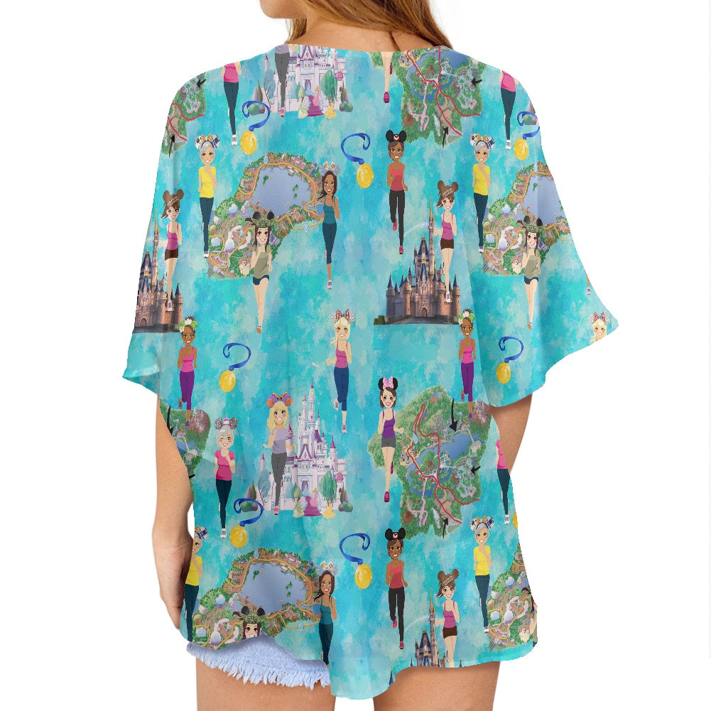 Meet Me at the Castle Women's cardigan chiffon shirt