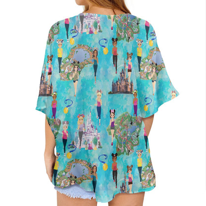 Meet Me at the Castle Women's cardigan chiffon shirt