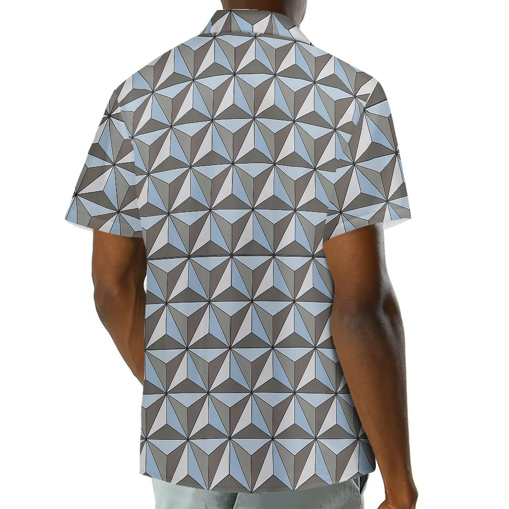 Spaceship Earth Hawaiian shirt