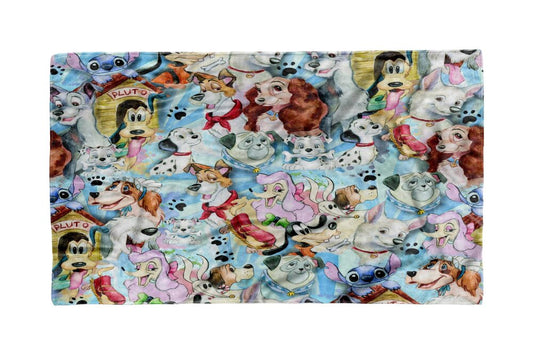 Famous Dogs Blanket