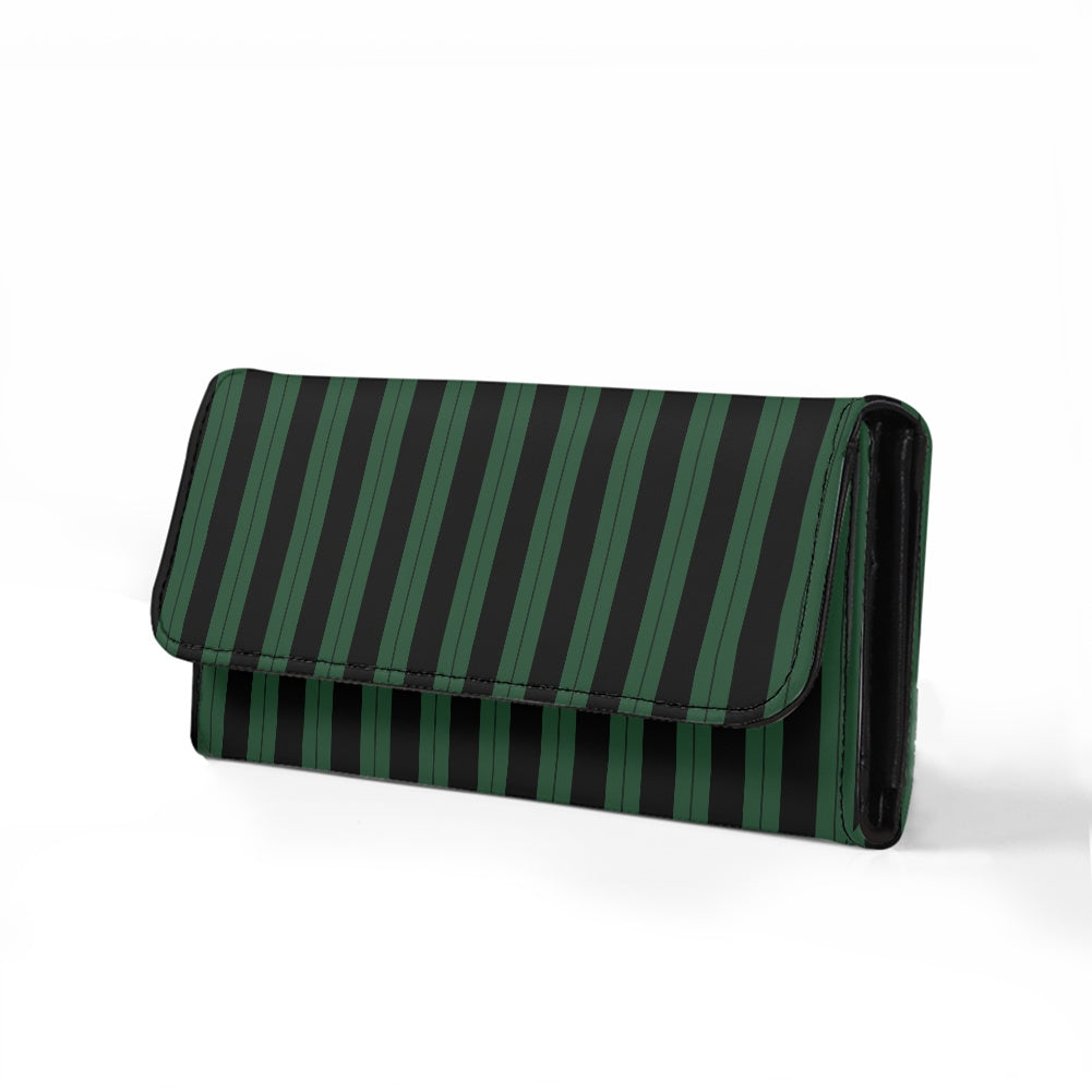 HM Wallpaper Stripe Long Folding Wallet