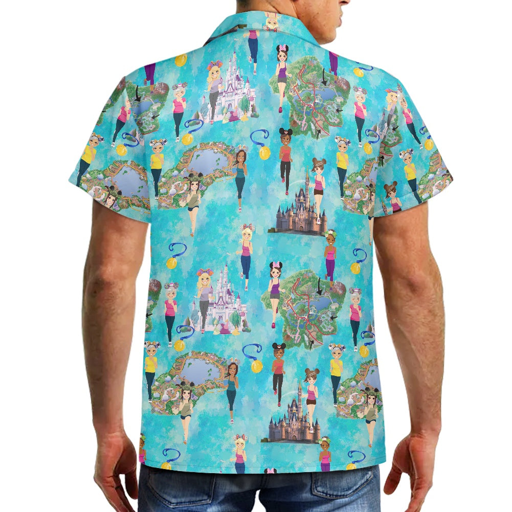 Meet Me At the Castle Hawaiian shirt