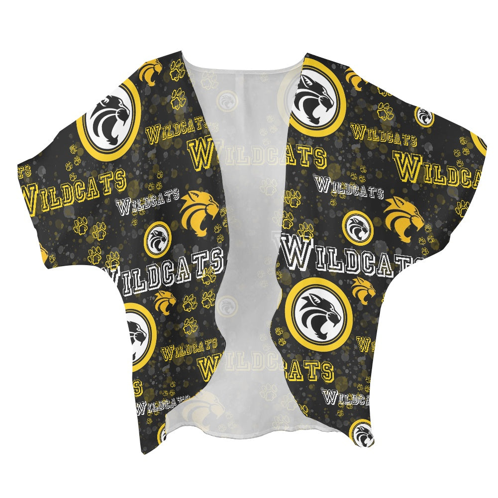 Wildcats Women's cardigan chiffon shirt