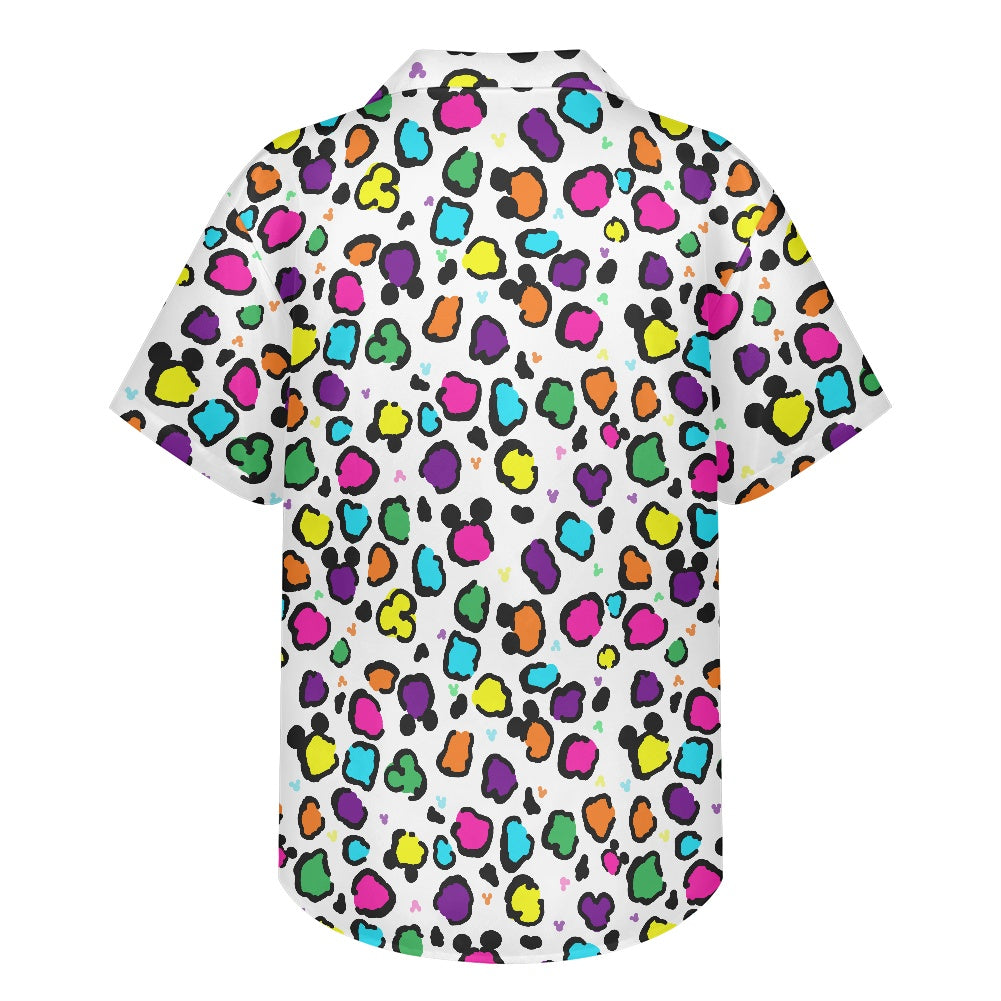 Neon Spots Hawaiian shirt