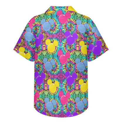 Tie Dye Mouse Hawaiian shirt