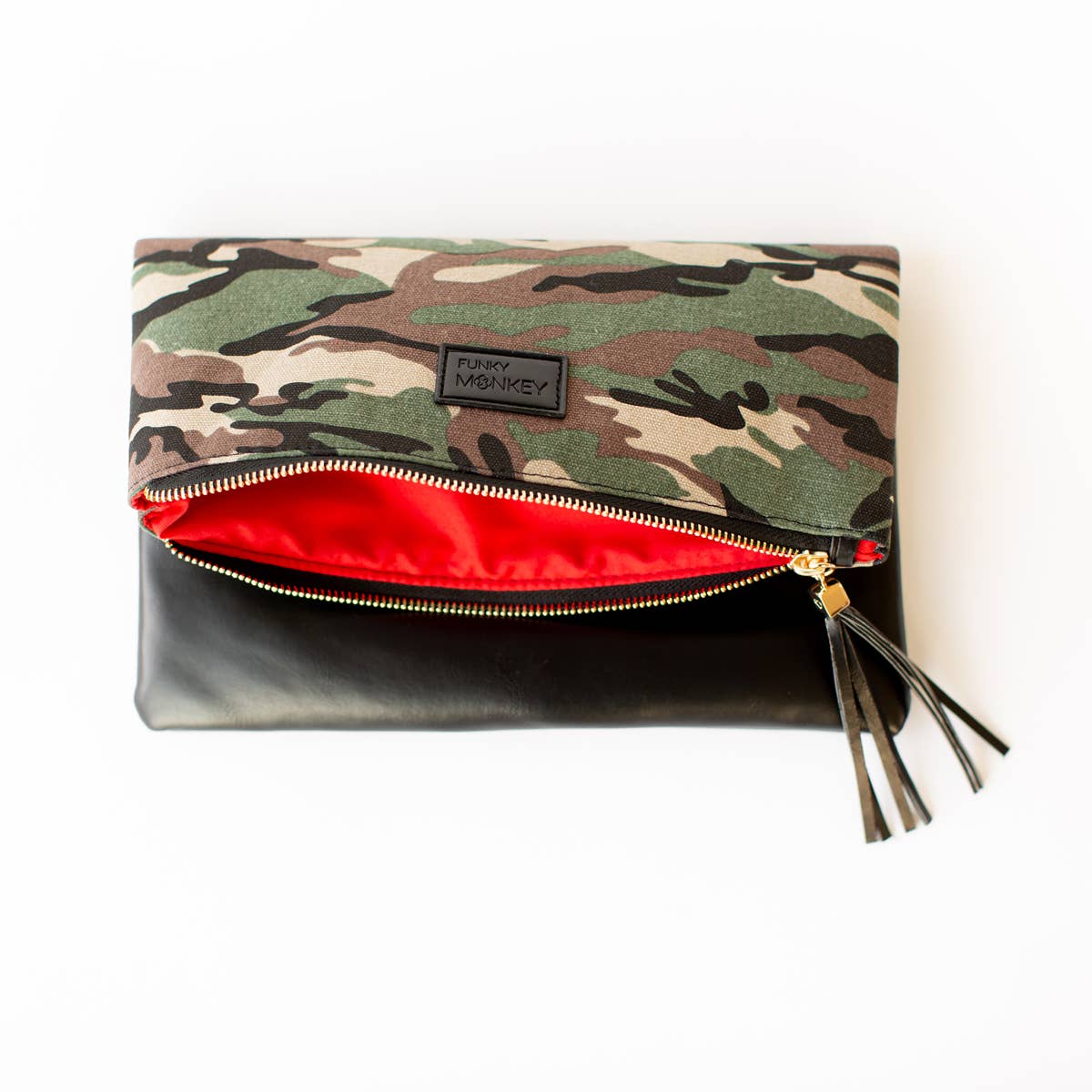 **Foldover Clutch Collection** -  CAMO