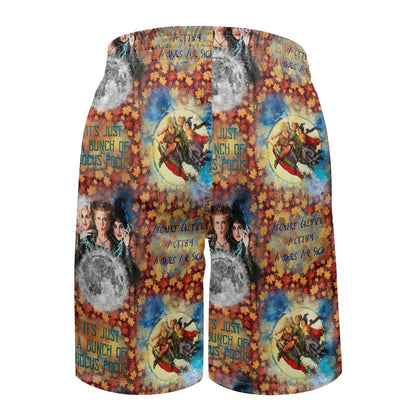 Makes Me Sick All-Over Print Men's Beach Shorts