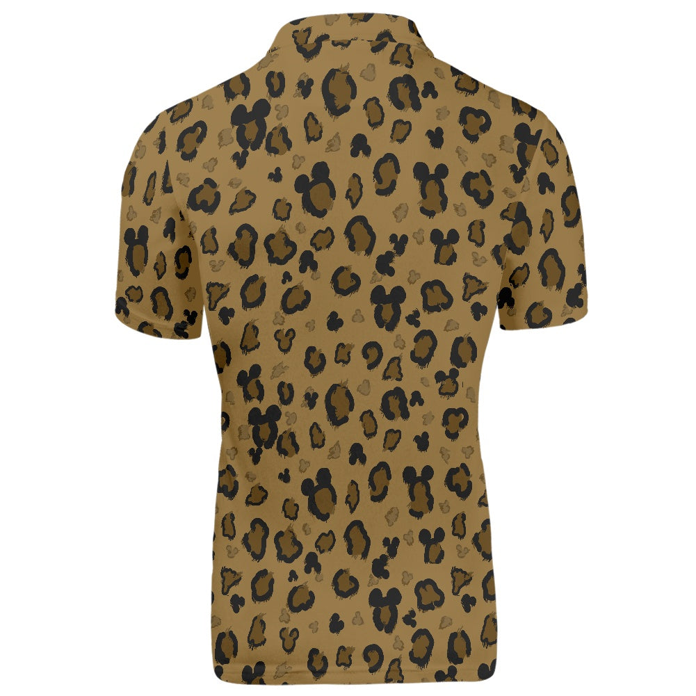 Cheetah Mouse Polo T-shirt