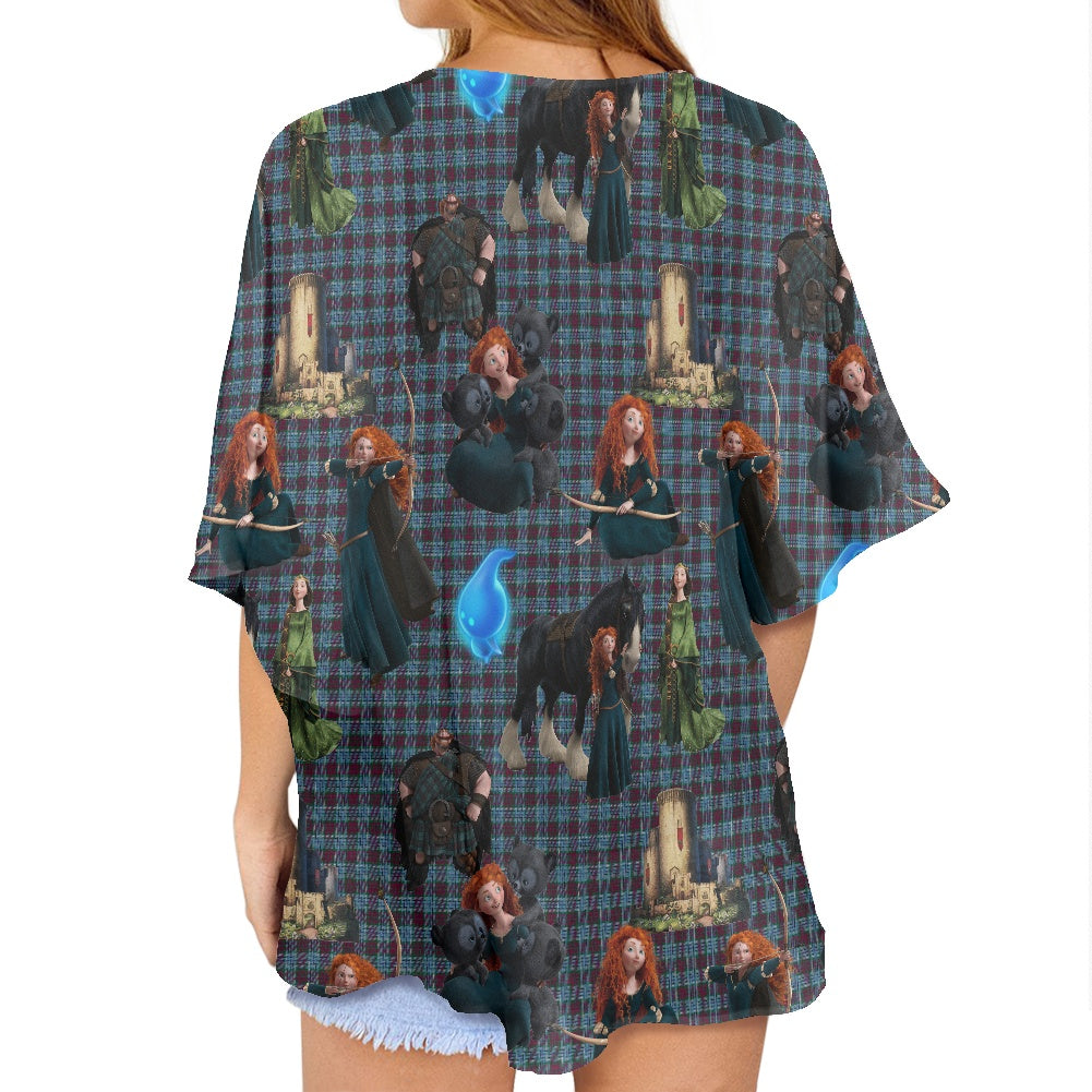 Shoot for my Own Hand Women's cardigan chiffon shirt