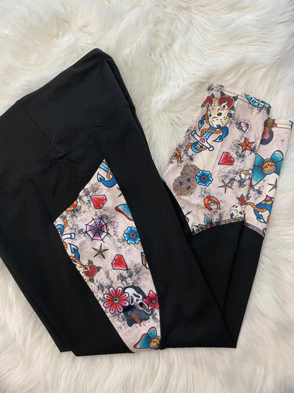 Horror Tat Workout Pant
