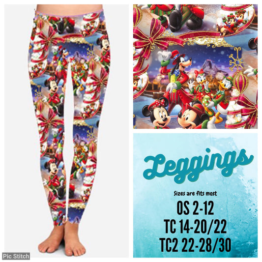 Fab 5 Christmas Kid Legging