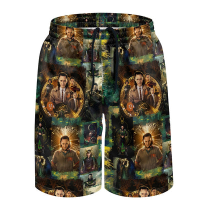 Variant All-Over Print Men's Beach Shorts