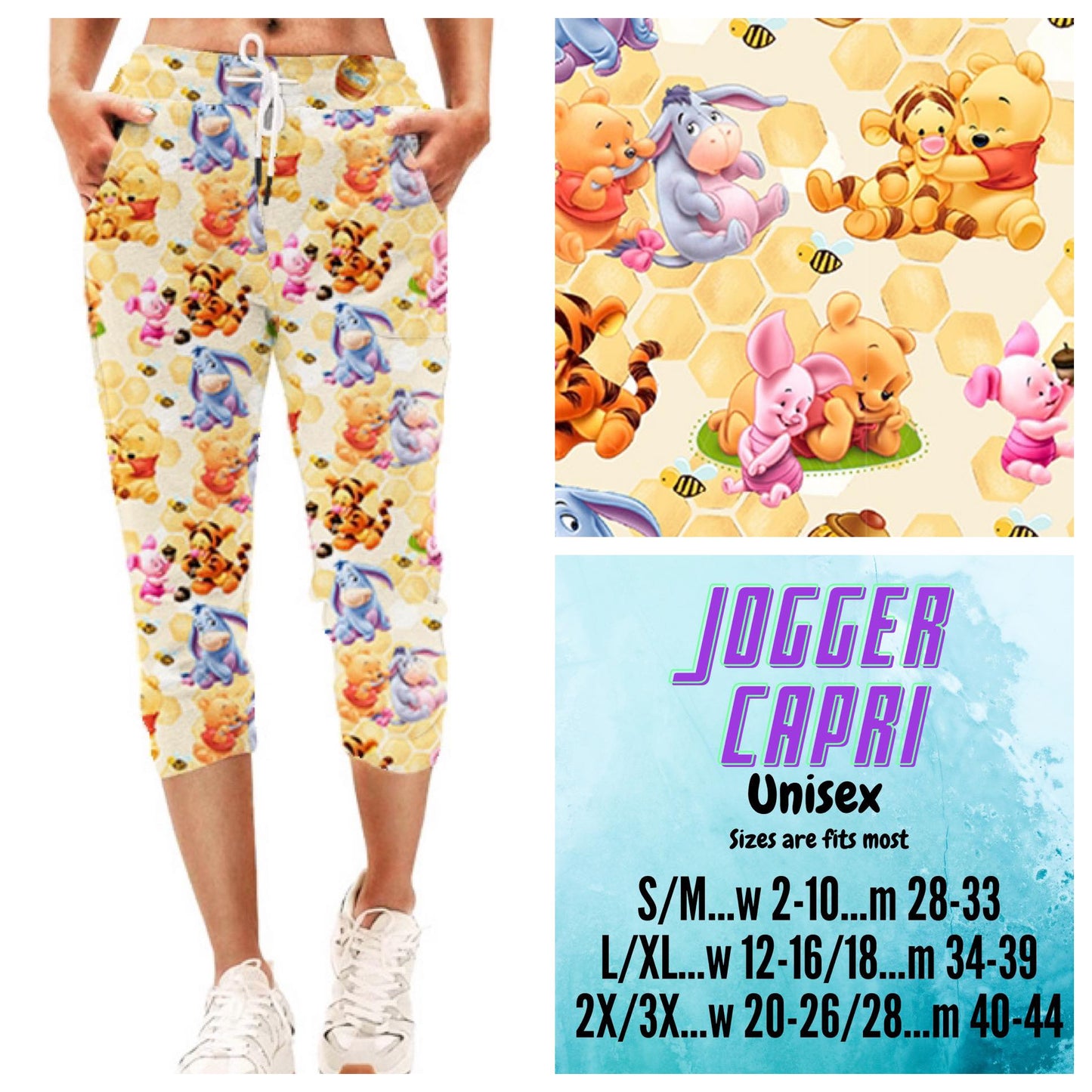 Honey Pot Pals- Jogger Capri