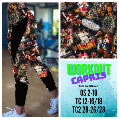 Pirate's Life For ME Workout Capri
