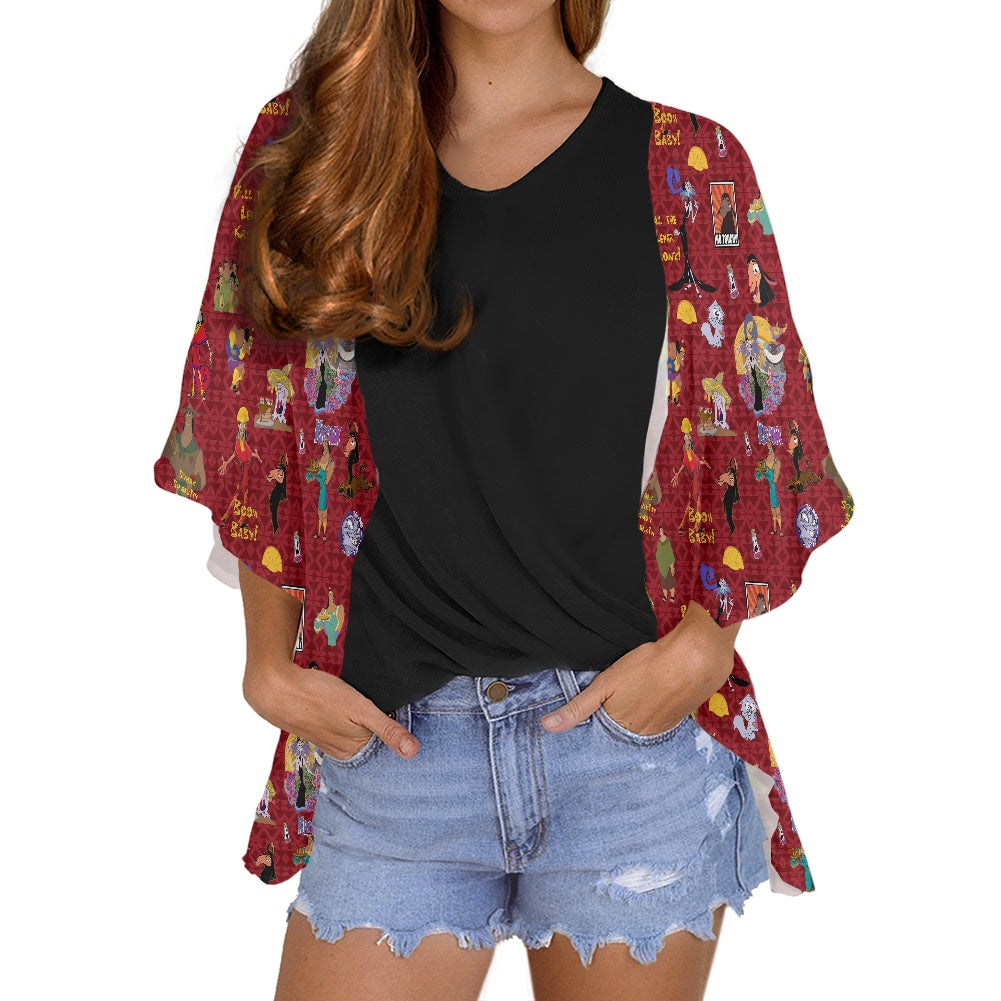 New Groove Emperor Women's cardigan chiffon shirt