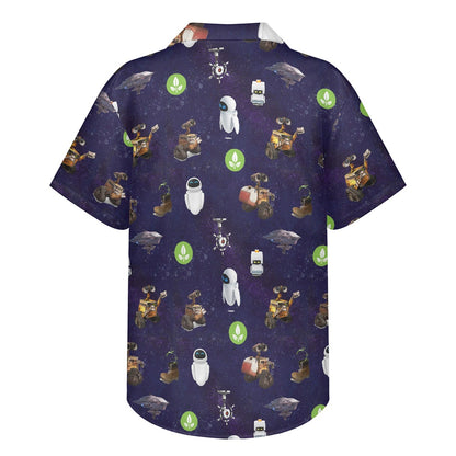 Space Robots Hawaiian shirt