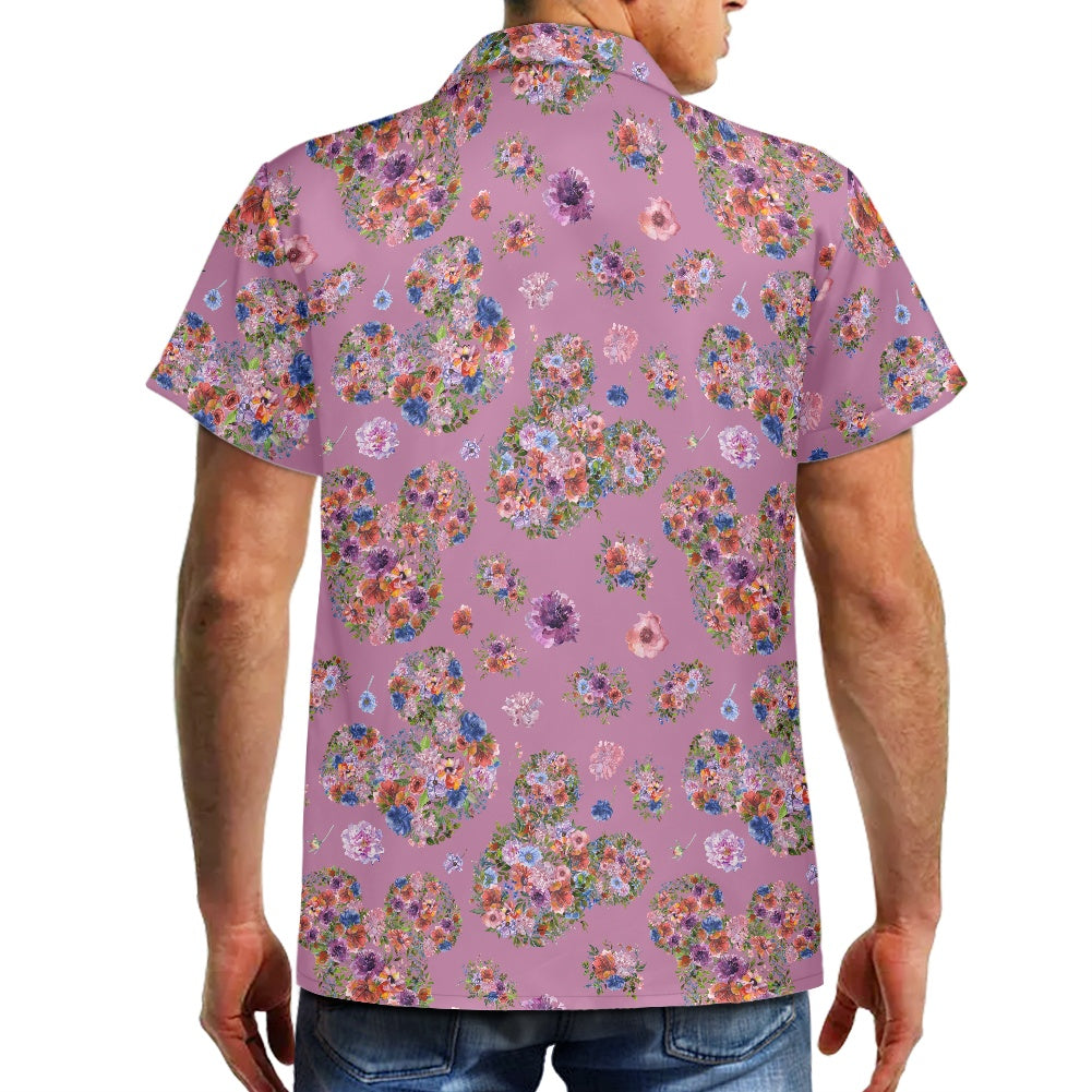 Floral Mouse Hawaiian shirt