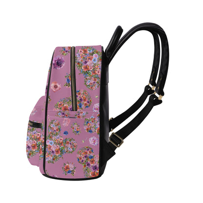 Floral Mouse Casual Backpack for women