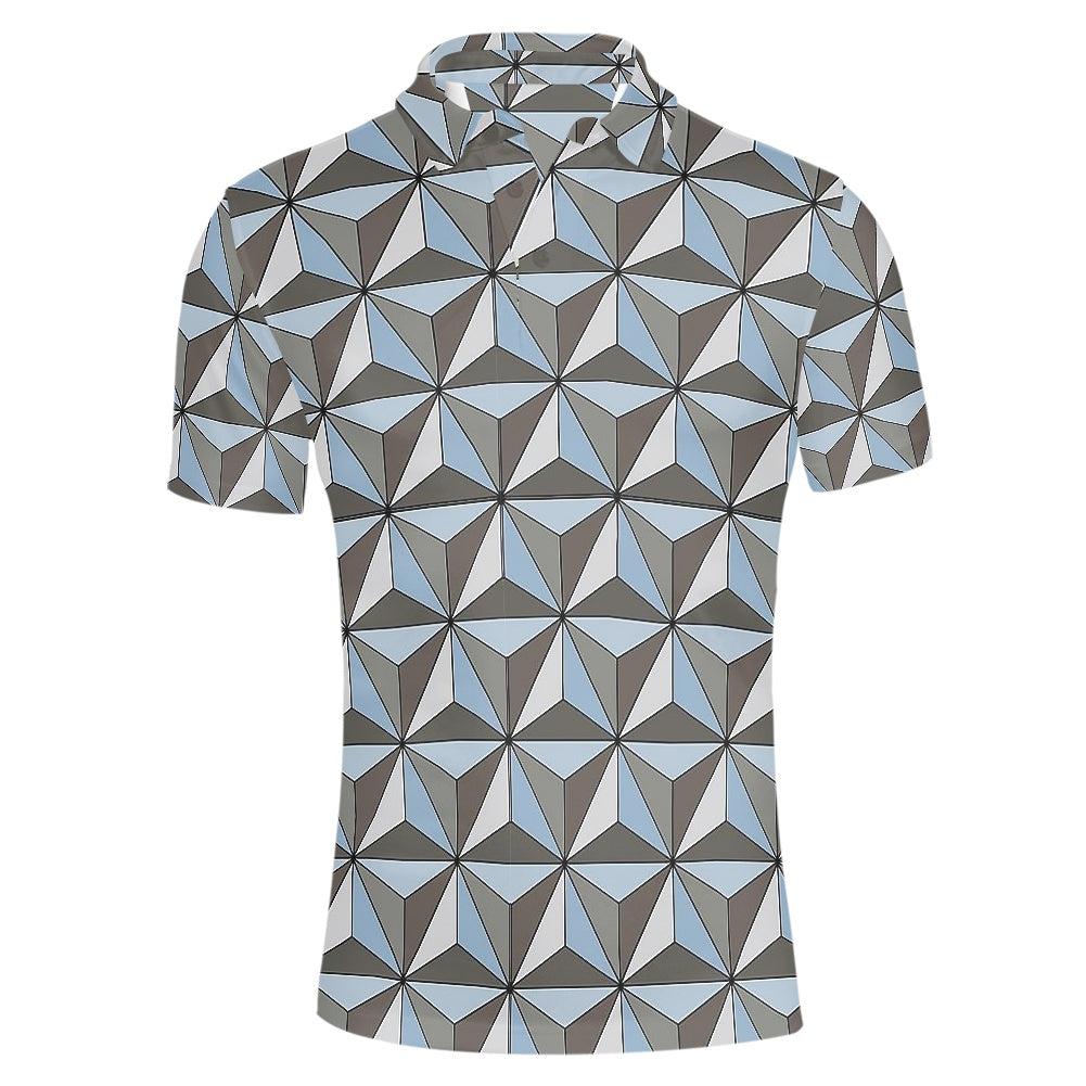 Spaceship Earth Polo T-shirt