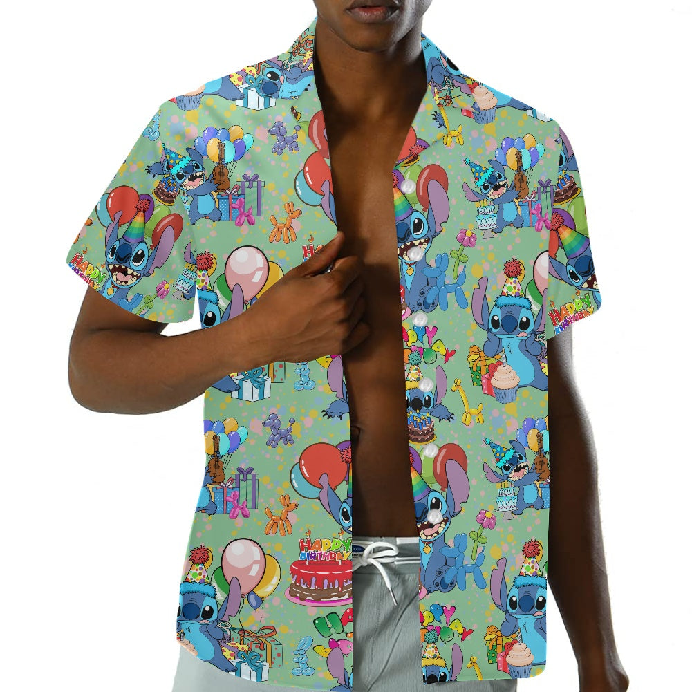 Birthday Alien Hawaiian shirt