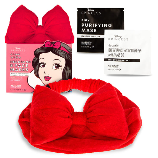 MadBeauty- Disney POP Princess Face Mask & Headband Set Snow White