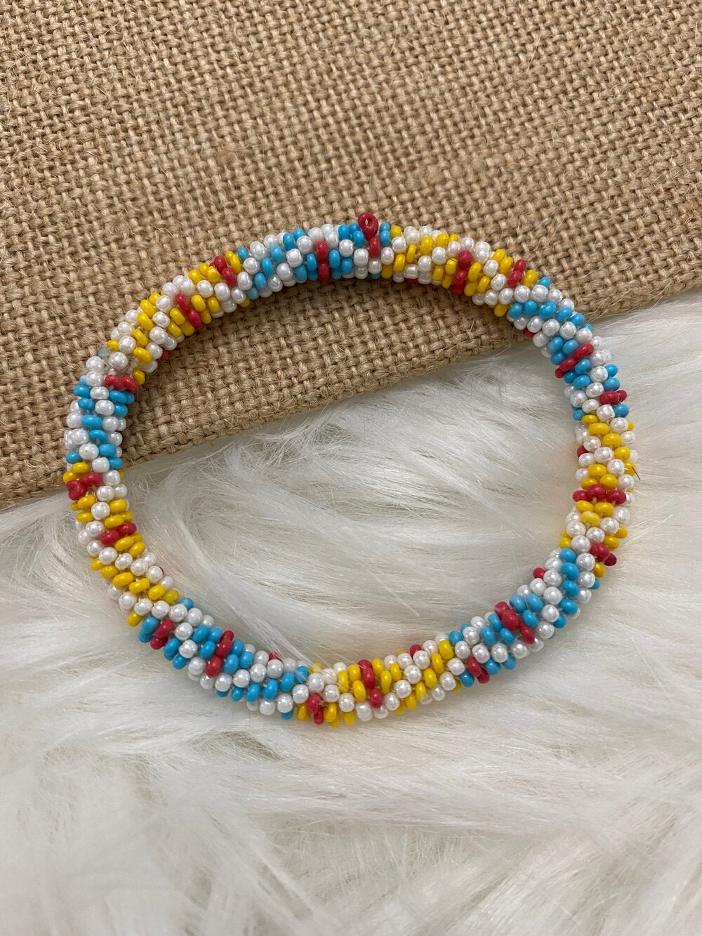 Nepal Handmade Beaded Bracelets Bracelets Crochet Bracelets - Etsy | Beaded  bracelets, Bracelets handmade beaded, Bead bangles